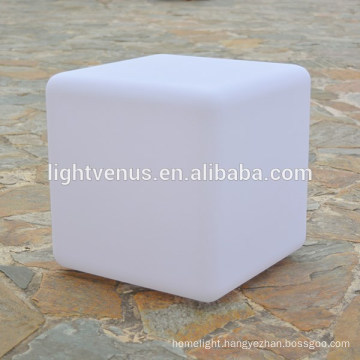 led cube, led glowing cube, led furniture